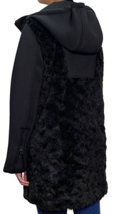 Abrigo Piel Sintética