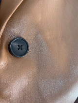 Blazer Ecocuero Café