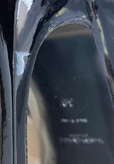 Taco Alto Charol Negro