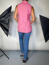 Blusa Sin Mangas Lino