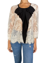 Blusa Encaje Transparencia