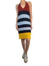 Vestido Tejido Franjas