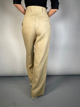 Pantalón Lino Beige
