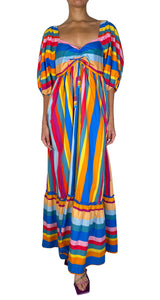 Vestido Rayas Multicolor