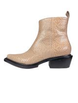 Botines Textura Snake