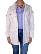 Chaqueta Denim Blanca