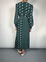 Vestido Viscosa Verde