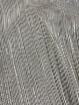 Blusa Plisada Metalizada