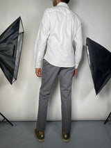 Camisa Blanca Manga Larga