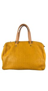 Cartera Monogram Amarilla