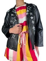 Chaqueta Stars Cuero