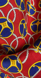 Pañuelo Estampado de Seda