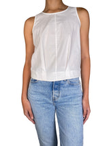 Blusa Cuello Redondo Sin Mangas