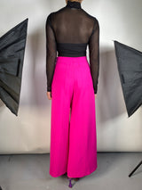 Polera Traslucida Negra