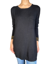 Sweater Aplicaciones en Manga