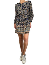 Vestido Flower Lurex