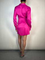 Vestido Fucsia Viscosa