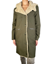 Abrigo Piel Sintética