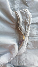 Chaqueta Verde Bolsillos