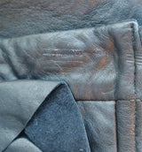 Shorts de Cuero con Vuelos