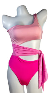 Traje De Baño Asimétrico