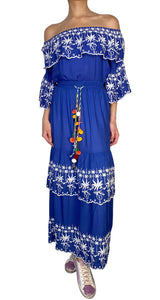 Set Blusa Y Falda Bordado