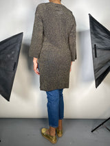 Sweater Tajos Negro y Dorado