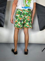 Traje de Baño Estampado Tropical