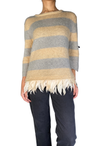 Sweater Beige Plumas