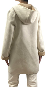 Abrigo Baby Alpaca y Lana Reversible