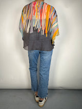 Blusa Seda Multicolor