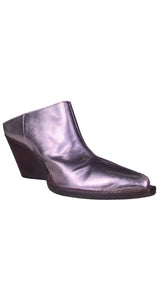 Botines Lila Metalizado