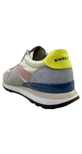 Zapatillas Cuero Y Textil Multicolor