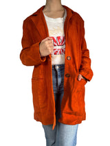 Chaqueta Larga Cuero