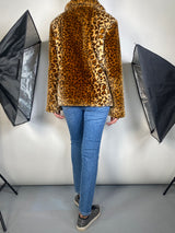 Chaqueta Animal Print Peluda