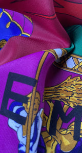 Pañuelo Seda Aerostatos