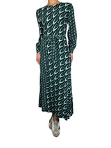 Vestido Viscosa Verde