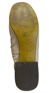 Zapatos Cuero Blanco