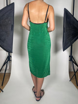 Vestido Verde Elasticado