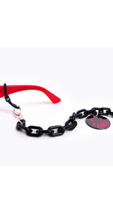 Cadena Anteojos Negra