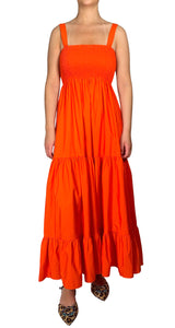 Vestido Naranja Vuelos