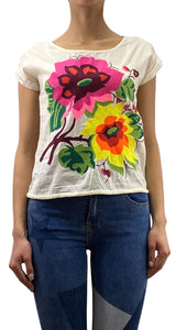 Blusa Bordada Multicolor