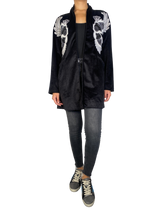 Chaqueta Estampado Bordado