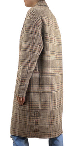 Abrigo Houndstooth Multicolor