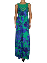 Vestido Verde Estampado