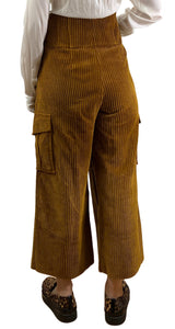 Pantalón Culotte Cotelé