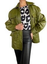 Chaqueta Cuero Vegano