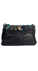 Bandolera Negra Cuero