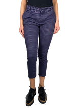 Pantalón Azul Estampado