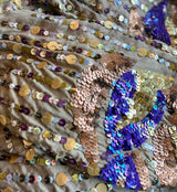 Chaqueta Flor Lentejuelas